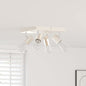 Ceiling spotlight with 26 x 6.5 x 11.5 cm metal spotlights