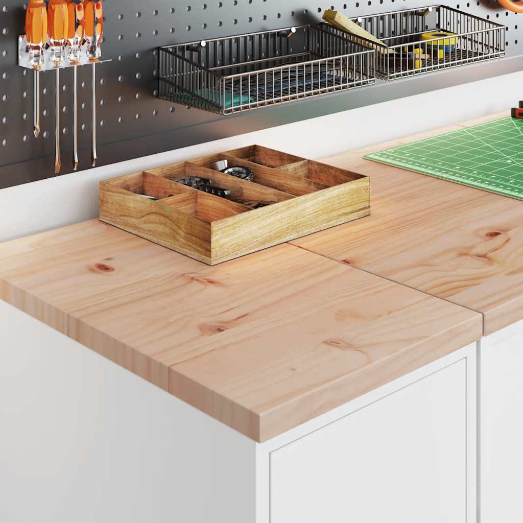 Armarios 2 uds para garaje madera de ingeniería blanco