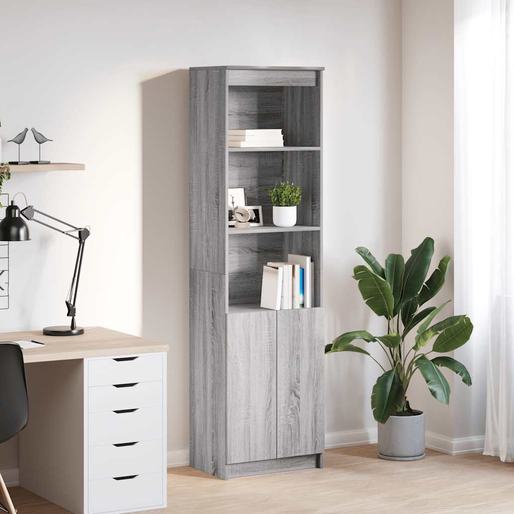 Artisan oak engineered wood sideboard 100x36x60 cm