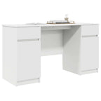 Escritorio Blanco 140 x 49 x 76 cm Madera contrachapada