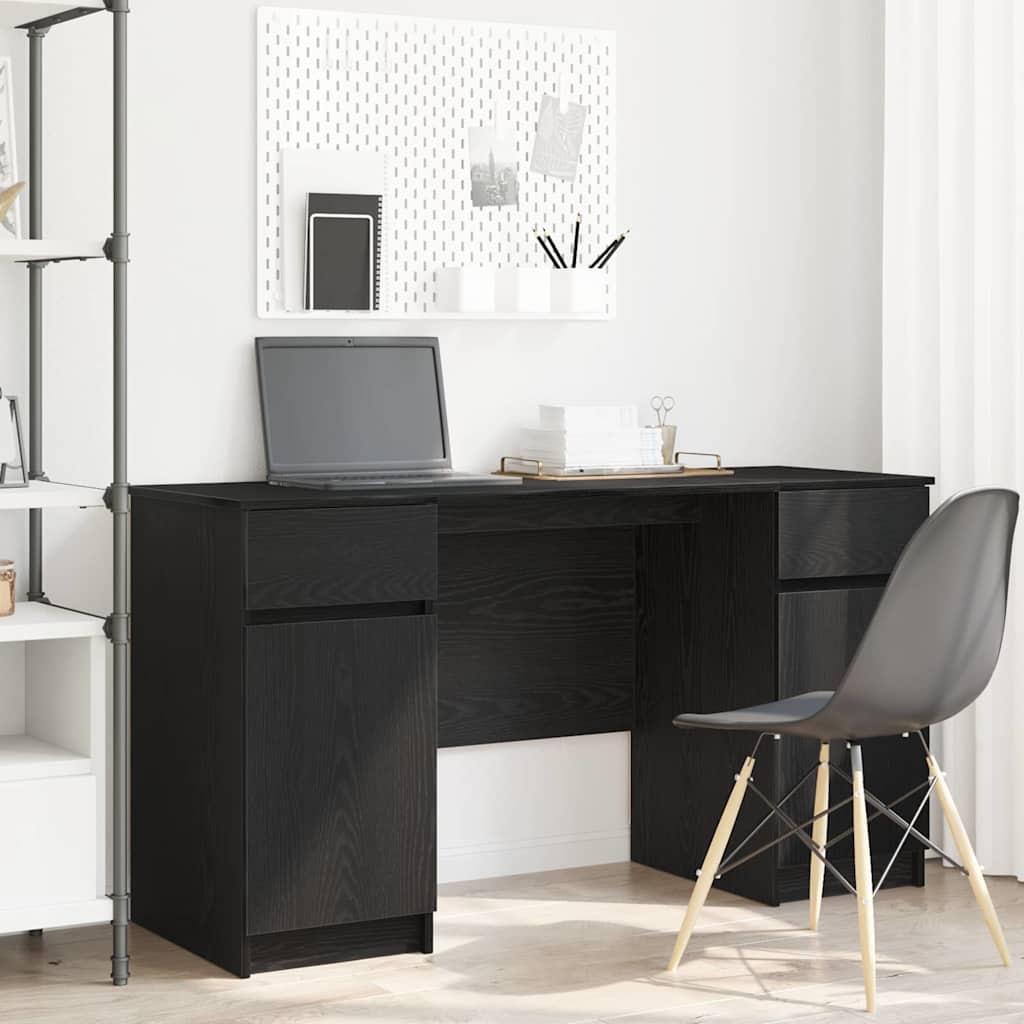 Escritorio Blanco 140 x 49 x 76 cm Madera contrachapada