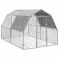 Gallinero 2,5x2x2,25 m acero galvanizado
