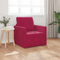 Dark Yellow Sofa Bed 74 x 77 x 81 cm Velvet