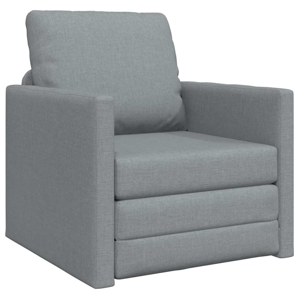 Sofá cama 60cm Gris Claro tela