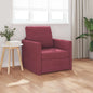 Sofa bed 60cm Light Grey fabric