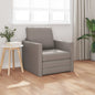 Sofa bed 60cm Light Grey fabric
