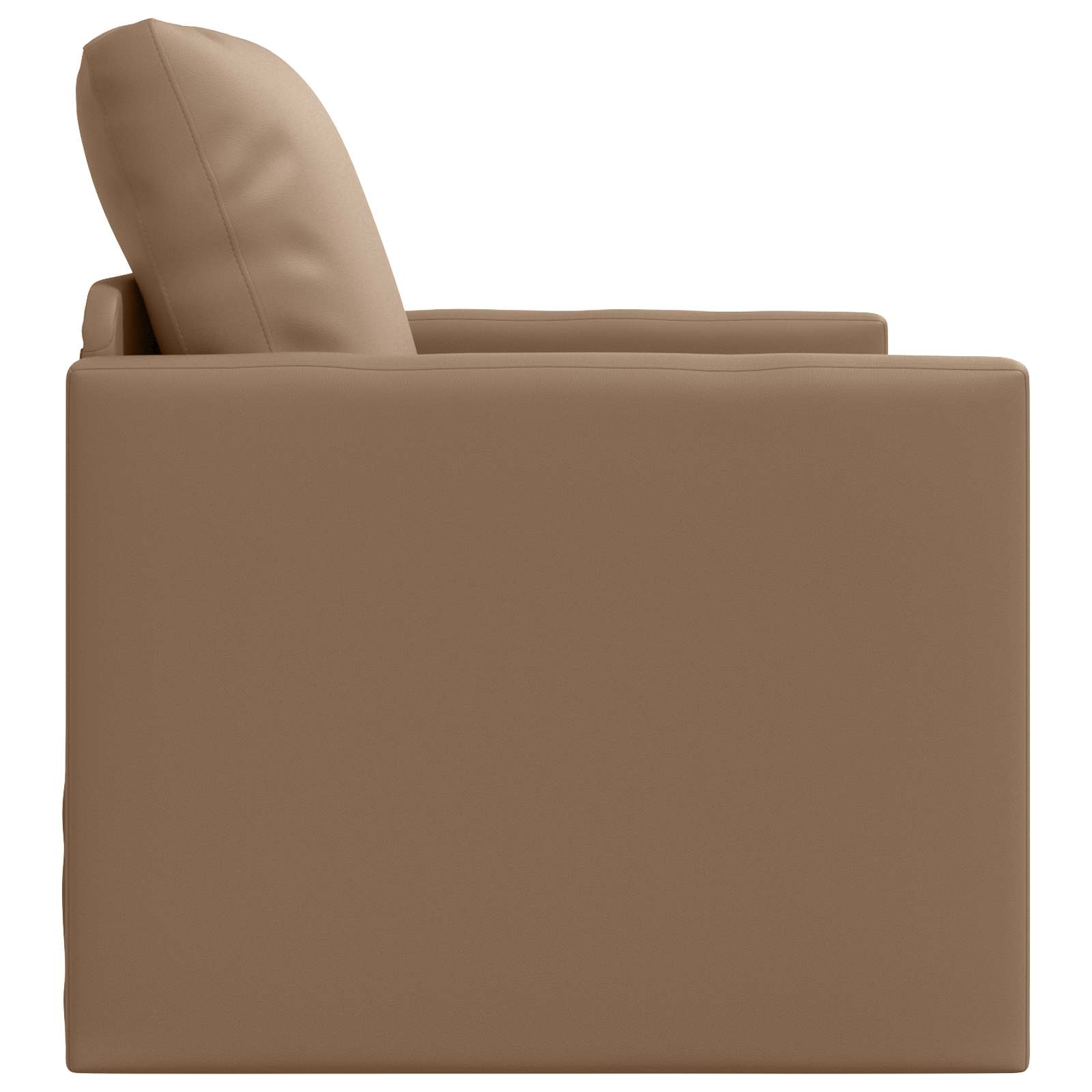 Sofá cama 60cm Capuchino Cuero artificial