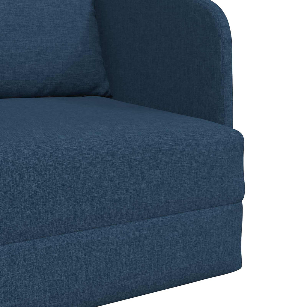 Sofá cama Azul 65 x 80 x 83 cm tela