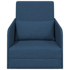 Sofá cama Azul 65 x 80 x 83 cm tela