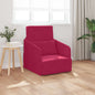 Sofá-cama Amarelo 65 x 80 x 83 cm Veludo