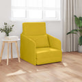 Sofá cama Amarillo 65 x 80 x 83 cm Terciopelo
