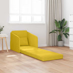 Sofá cama Amarillo 65 x 80 x 83 cm Terciopelo