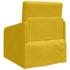 Sofá cama Amarillo 65 x 80 x 83 cm Terciopelo