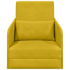 Sofá cama Amarillo 65 x 80 x 83 cm Terciopelo