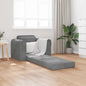 Velvet Yellow Sofa Bed 148 x 71 x 83 cm