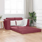 Sofá cama 60cm Amarillo oscuro tela