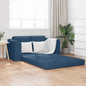 Sofá cama 60cm Amarillo oscuro tela