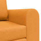 Sofá cama 60cm Amarillo oscuro tela