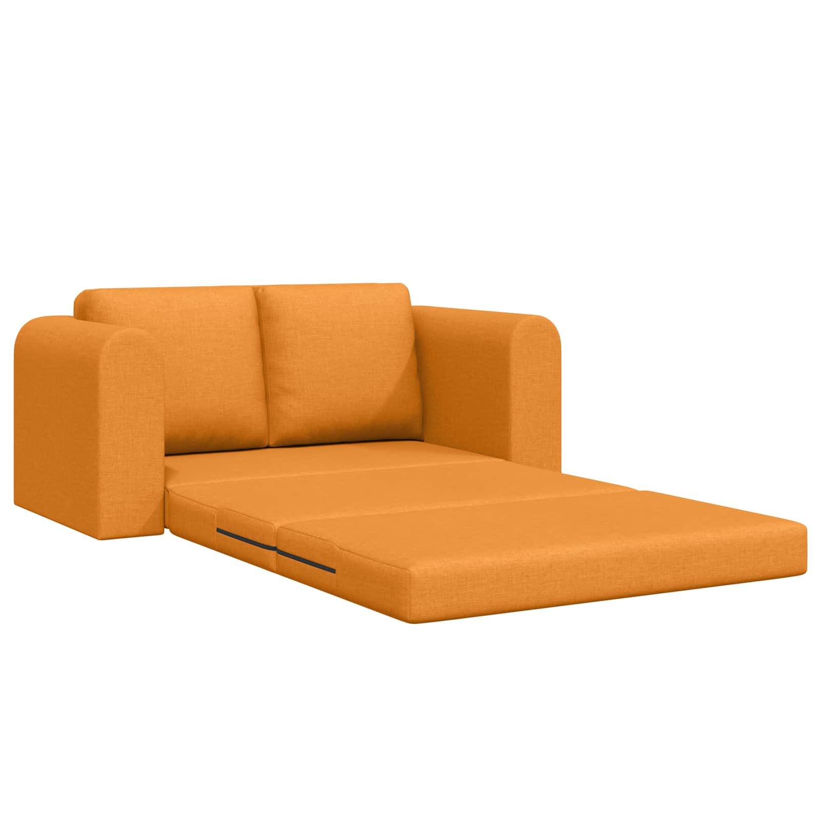 Sofá cama 60cm Amarillo oscuro tela