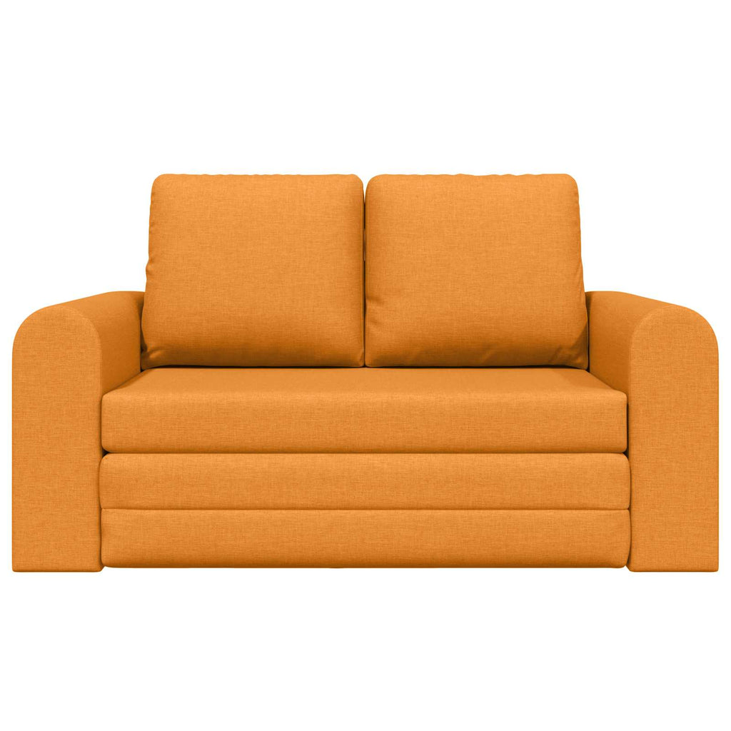 Sofá cama 60cm Amarillo oscuro tela