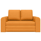 Sofá cama 60cm Amarillo oscuro tela