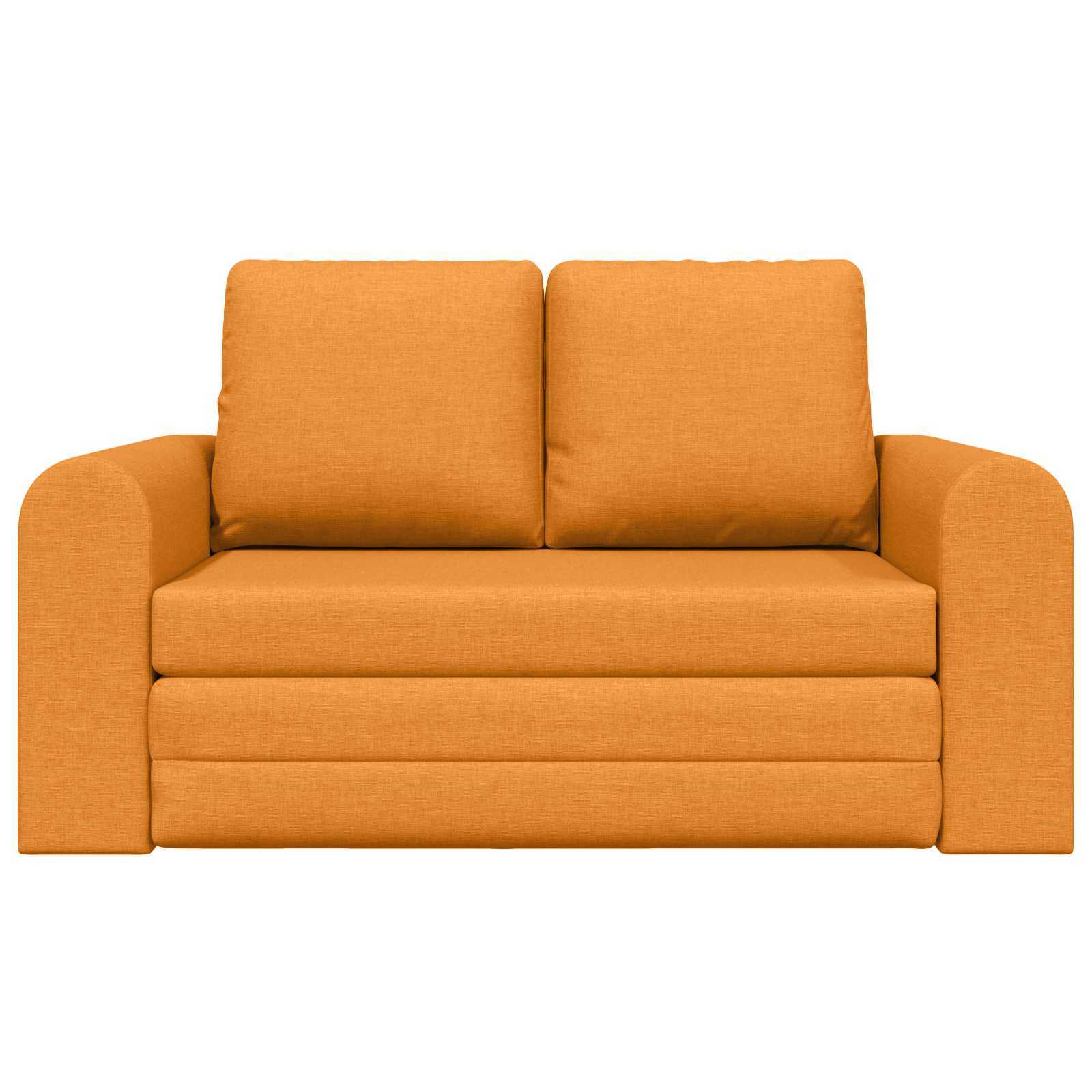 Sofá cama 60cm Amarillo oscuro tela
