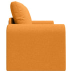 Sofá cama 60cm Amarillo oscuro tela