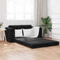Velvet Yellow Sofa Bed 148 x 71 x 83 cm