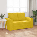 Sofá cama Amarillo 148 x 71 x 83 cm Terciopelo
