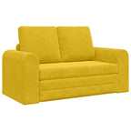 Sofá cama Amarillo 148 x 71 x 83 cm Terciopelo