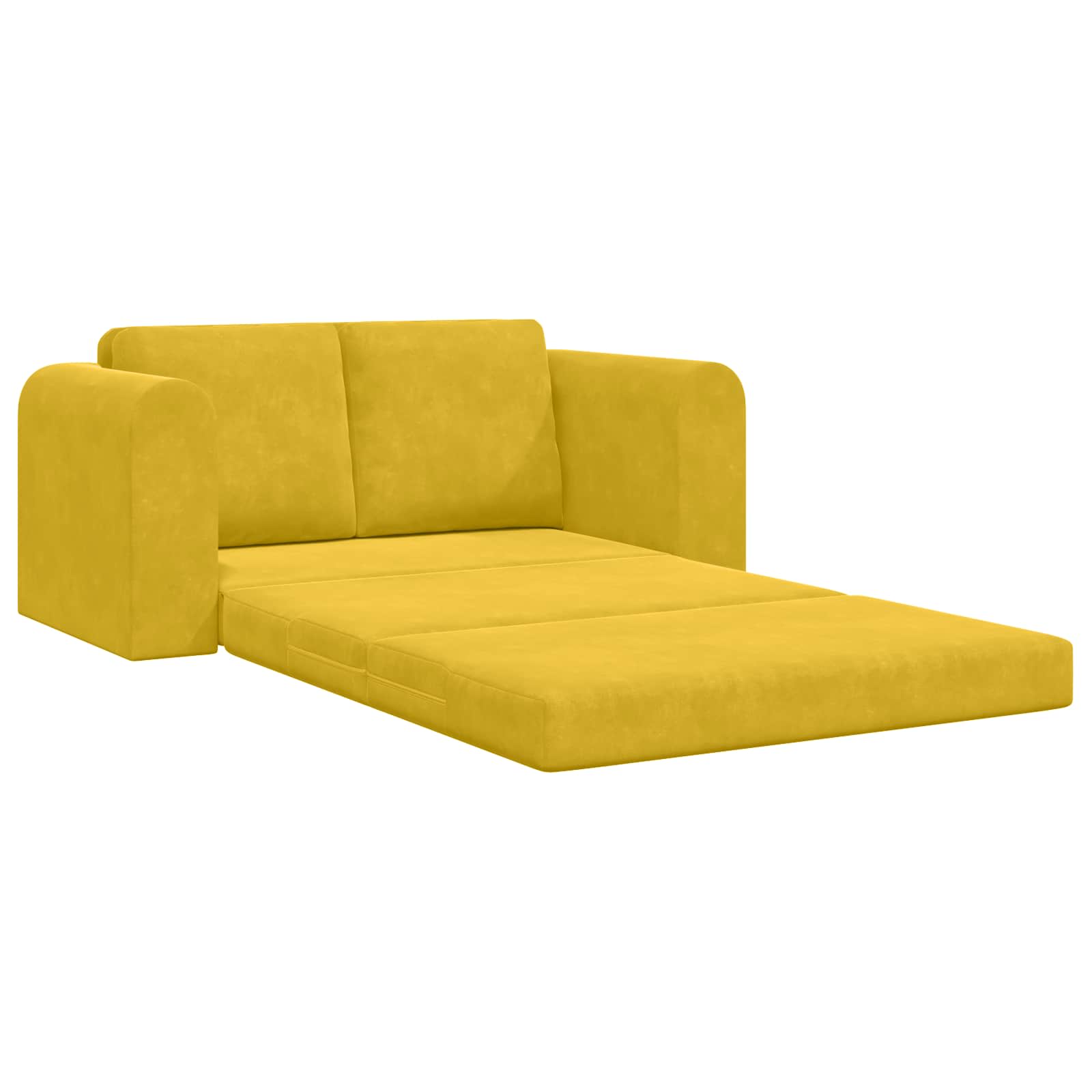 Sofá cama Amarillo 148 x 71 x 83 cm Terciopelo
