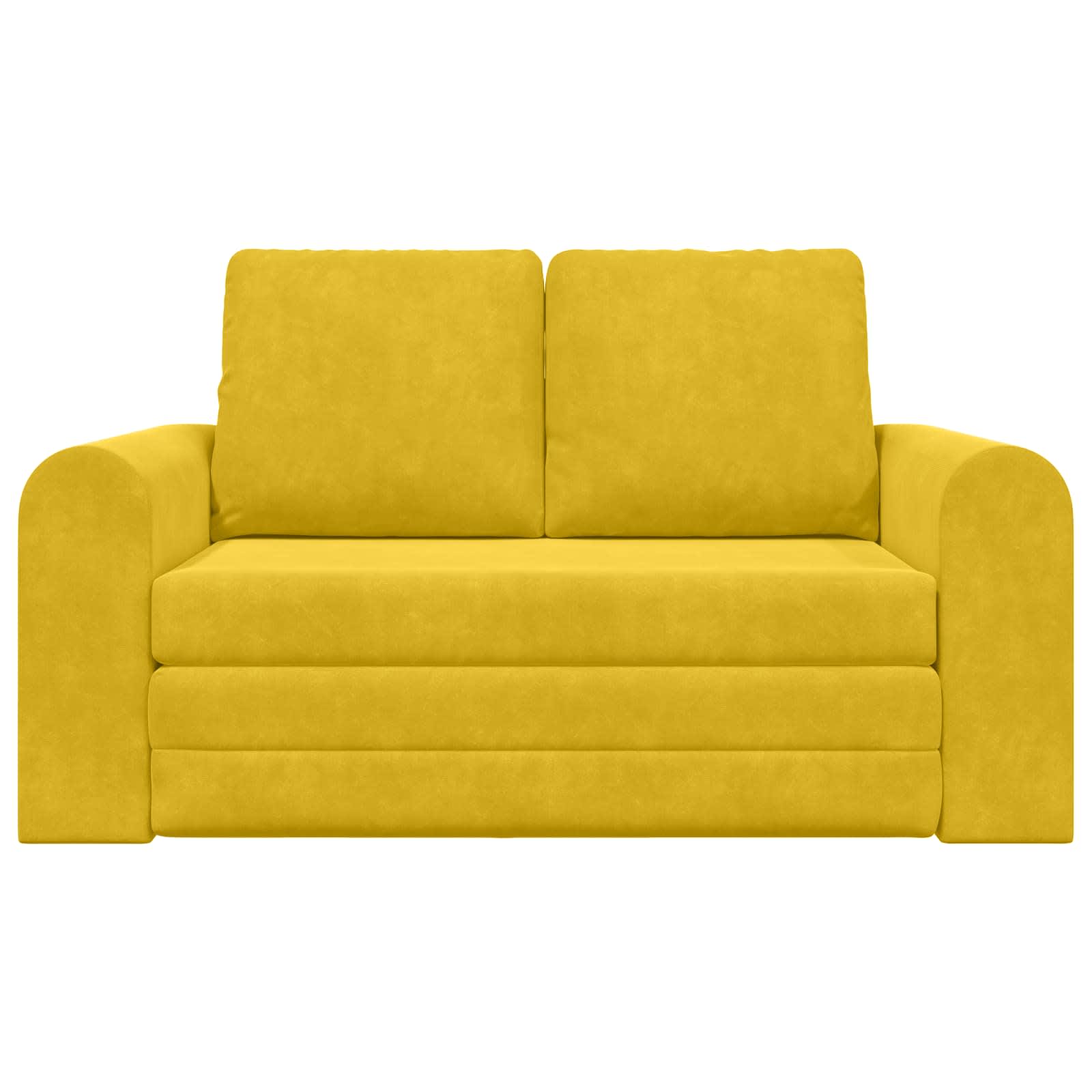 Sofá cama Amarillo 148 x 71 x 83 cm Terciopelo