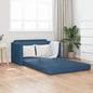 Sofá cama 110cm Amarillo oscuro tela