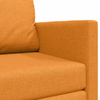 Sofá cama 110cm Amarillo oscuro tela