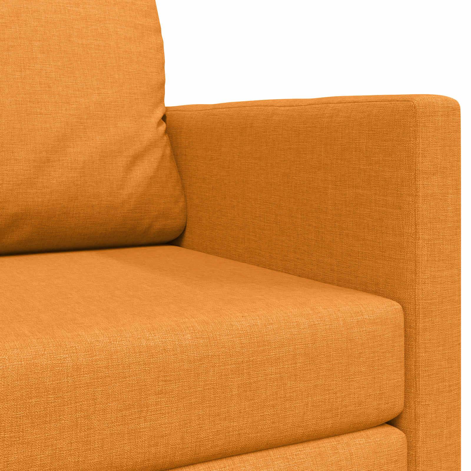 Sofá cama 110cm Amarillo oscuro tela