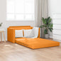 Sofá cama 110cm Amarillo oscuro tela
