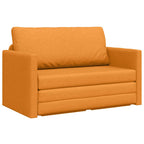 Sofá cama 110cm Amarillo oscuro tela