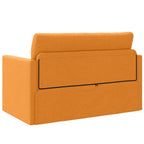 Sofá cama 110cm Amarillo oscuro tela