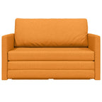 Sofá cama 110cm Amarillo oscuro tela