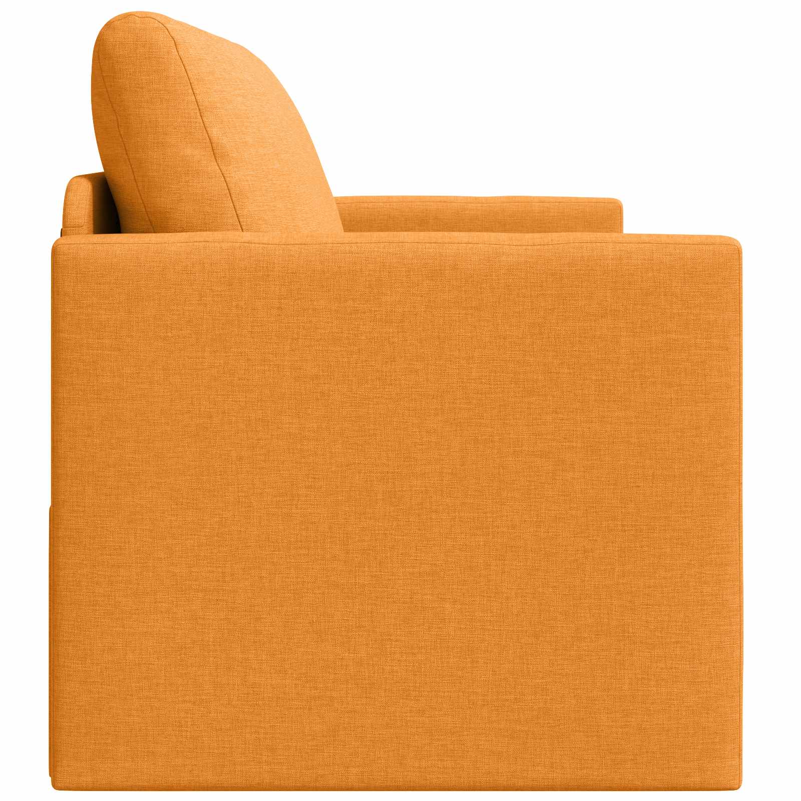 Sofá cama 110cm Amarillo oscuro tela
