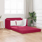 Sunflower yellow sofa bed 124 x 71 x 78 cm Velvet