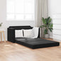 Sunflower yellow sofa bed 124 x 71 x 78 cm Velvet