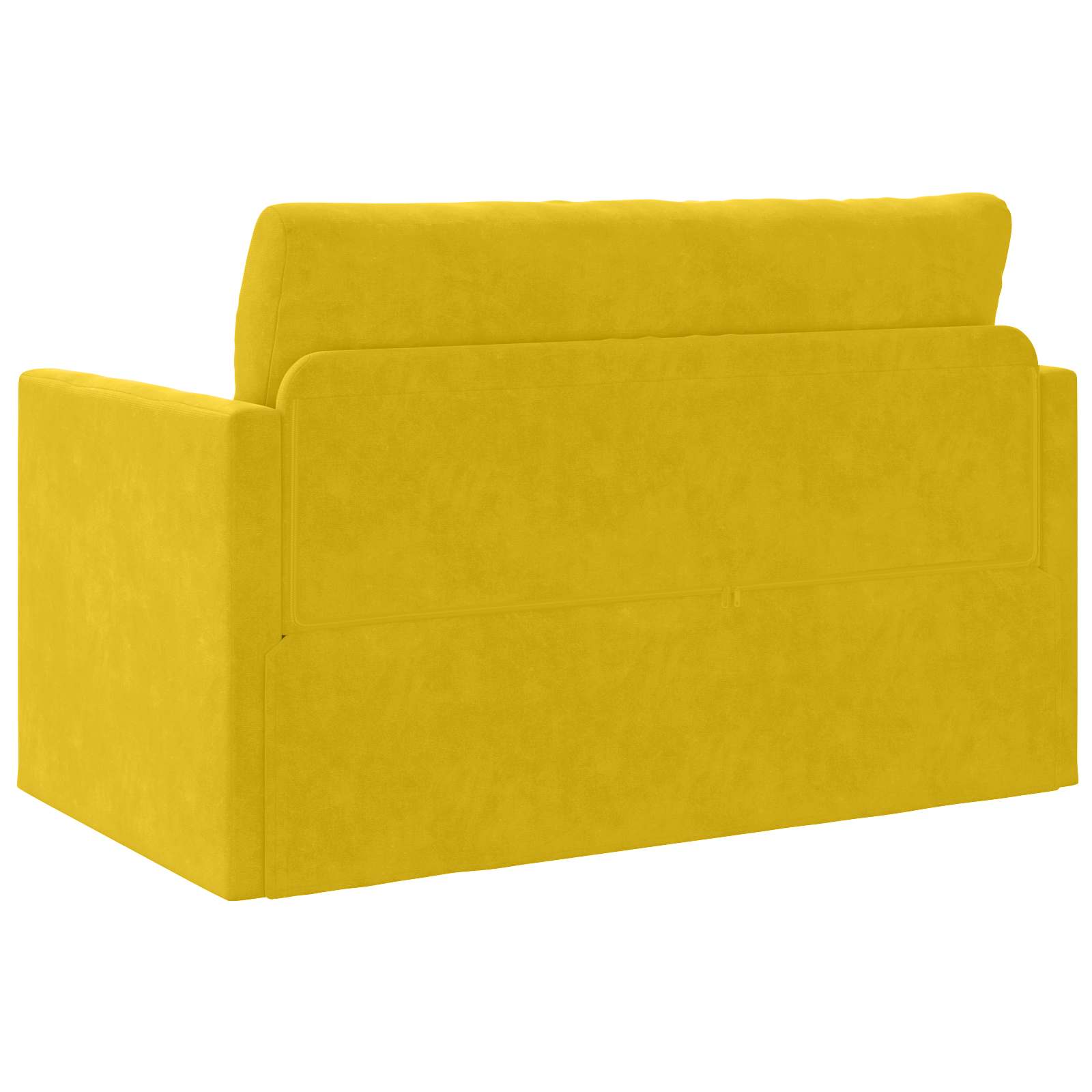 Sofá cama Amarillo girasol 124 x 71 x 78 cm Terciopelo