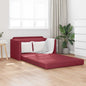 Sofá-cama 124 x 71 x 78 cm Couro sintético