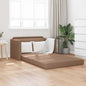 Sofá-cama 124 x 71 x 78 cm Couro sintético