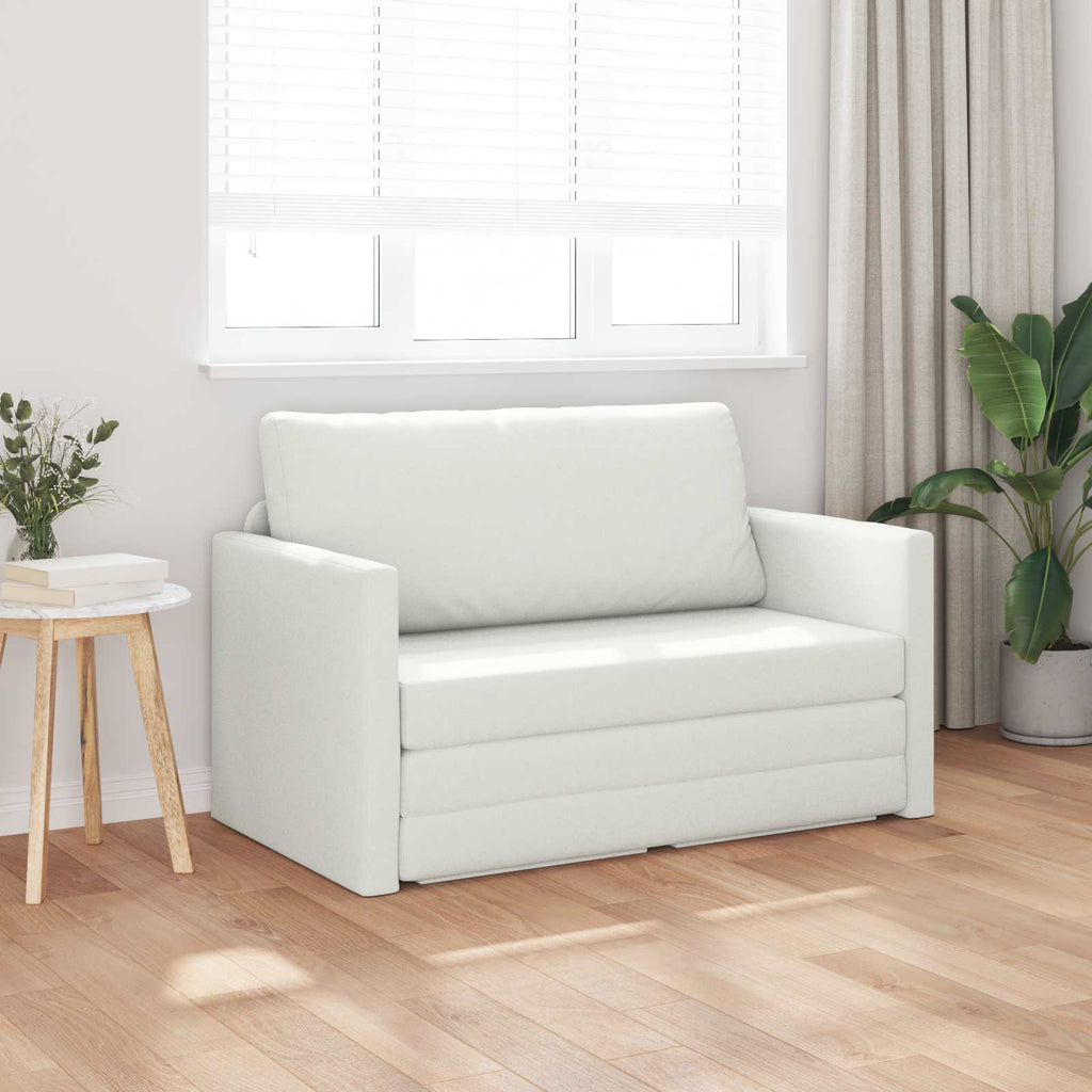 Sofá cama 124 x 71 x 78 cm Cuero artificial