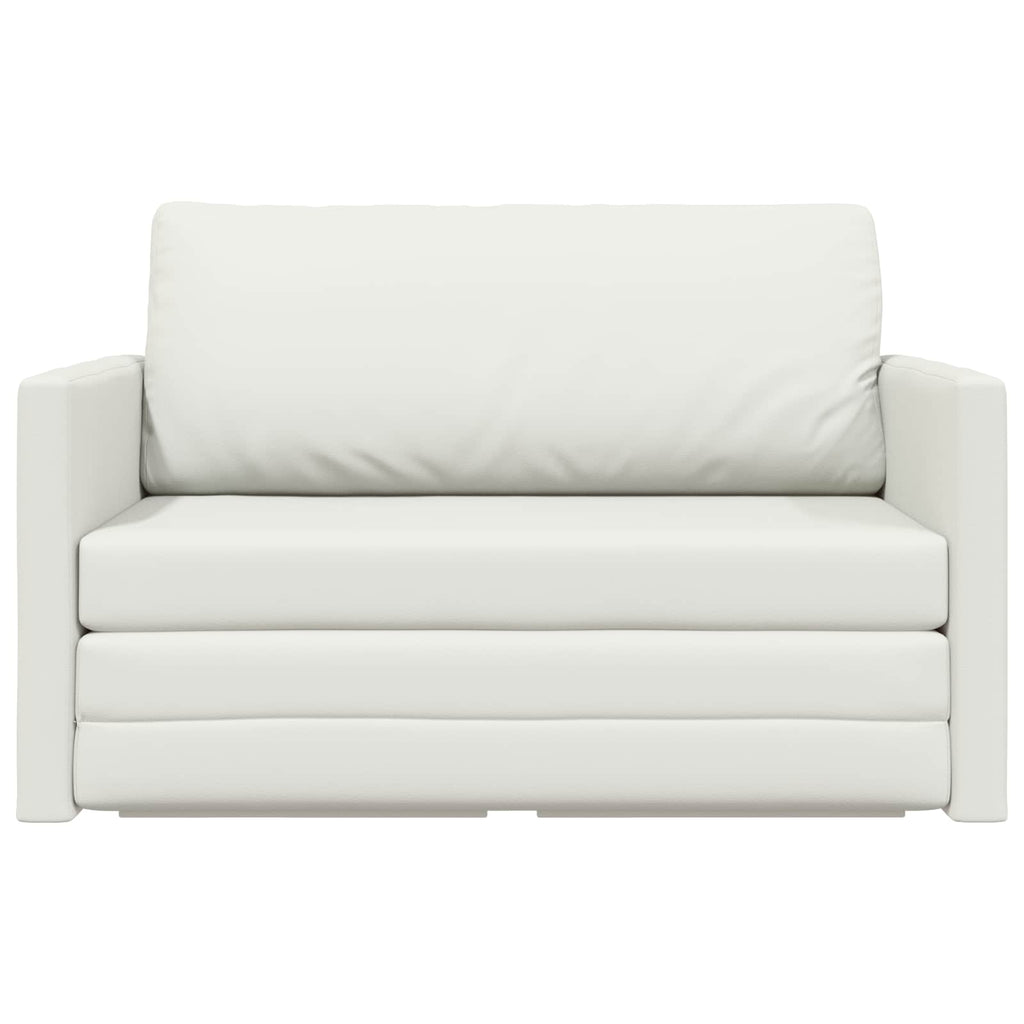 Sofá cama 124 x 71 x 78 cm Cuero artificial