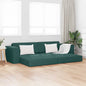 Sofá cama Amarillo oscuro 245 x 78 x 77 cm tela