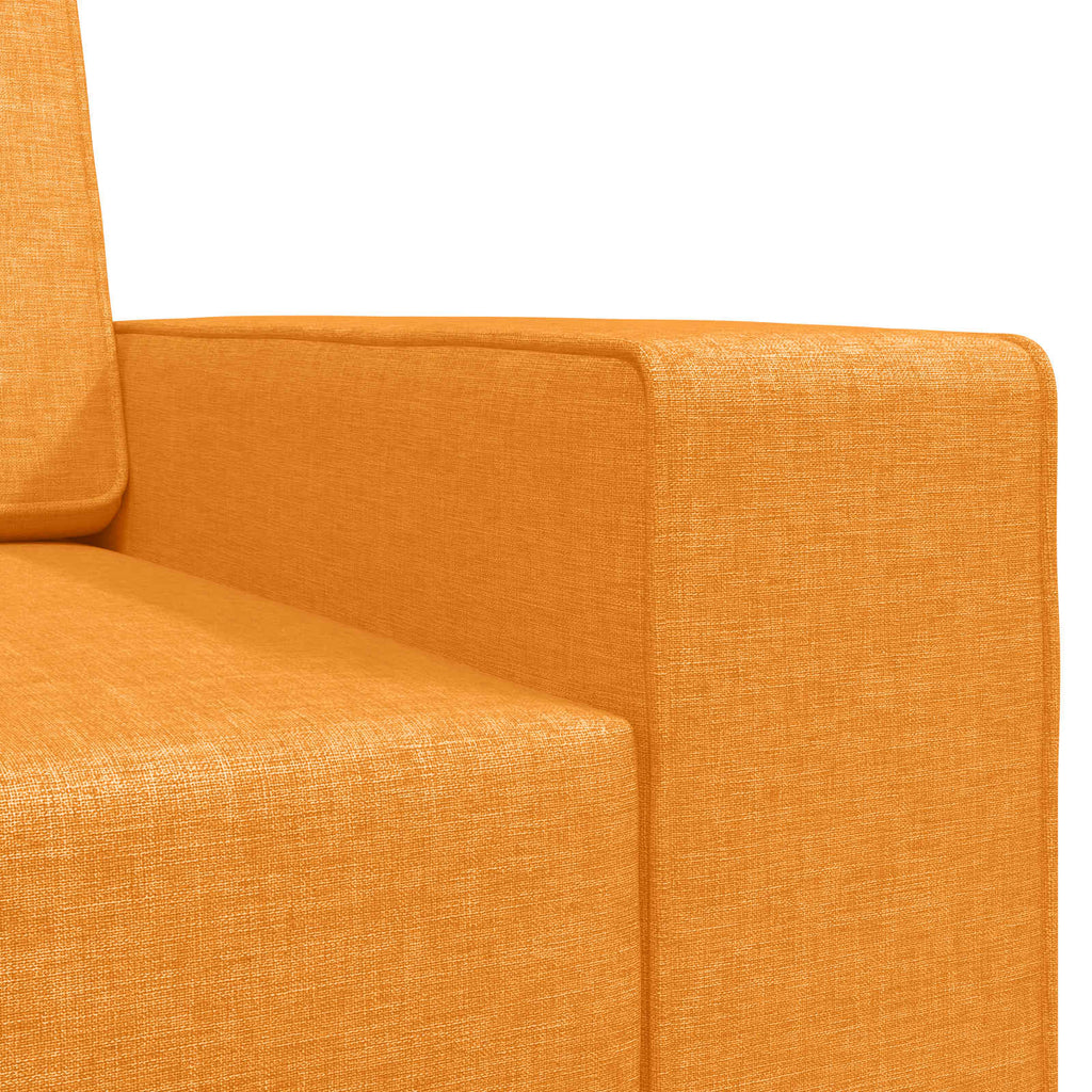 Sofá cama Amarillo oscuro 245 x 78 x 77 cm tela