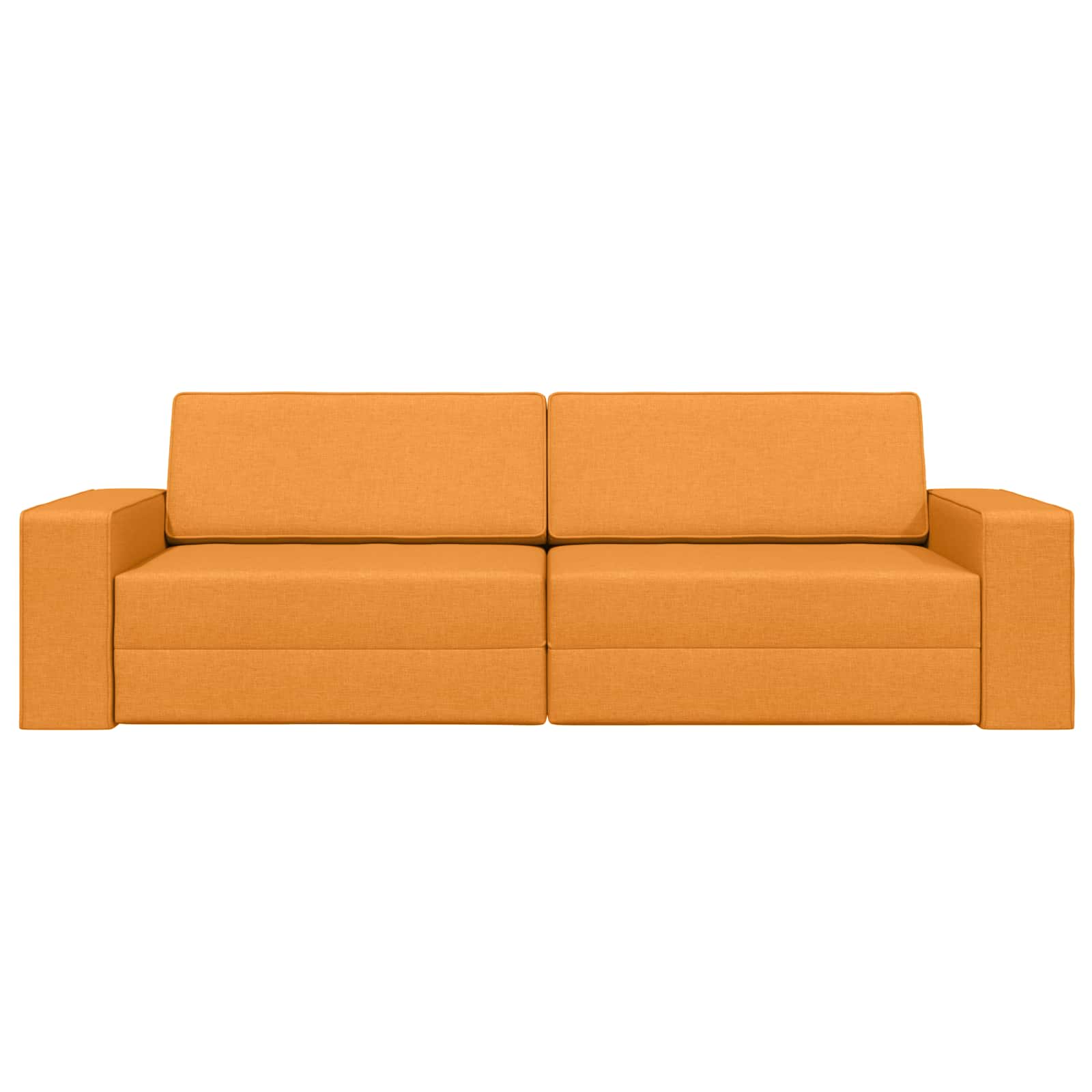 Sofá cama Amarillo oscuro 245 x 78 x 77 cm tela